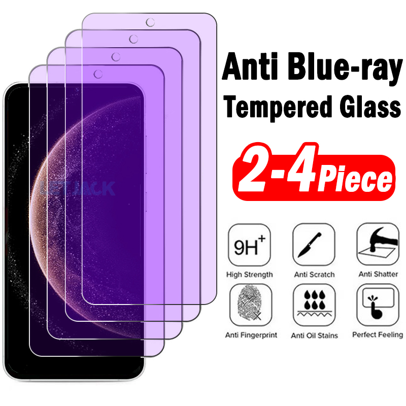 Huawei Mate 60 - 2-4 Buah Kaca Tempered Cahaya Antibiru