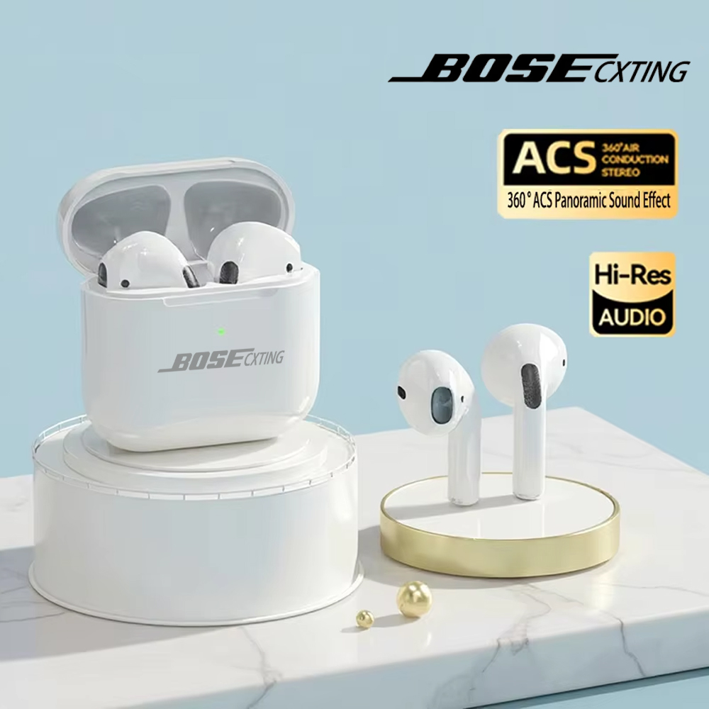 Headphones Wireless - Headset Bluetooth Nirkabel Sejati BOSECXTING Pro,