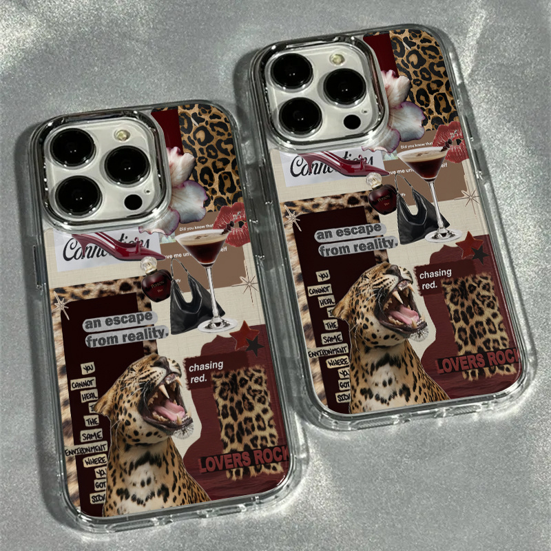 Usb Charger - Casing Telepon dengan Desain Gelas Anggur