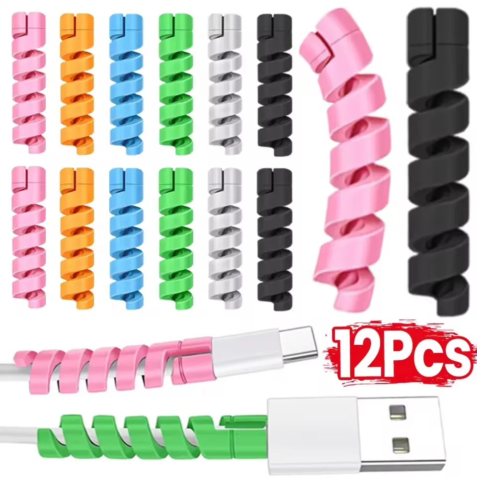 Cable Organizer - 20-1 buah Pelindung Kabel, Penggulung Kabel
