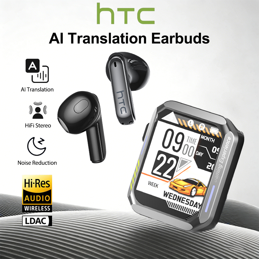 Bluetooth Speaker - Headset Bluetooth Gaming HTC dengan Mikrofon,