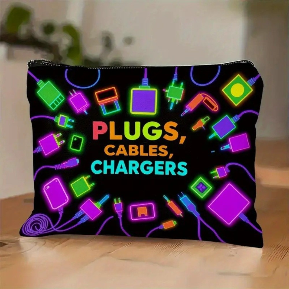 Cable Organizer - Tas Penyimpanan Pengisi Daya dengan Desain
