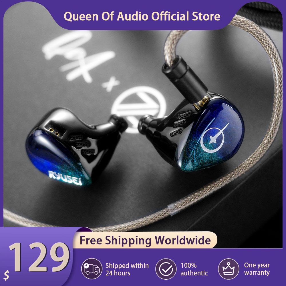 Headphones Wireless - Headphone QoA X 7th Acoustics Ryusei
