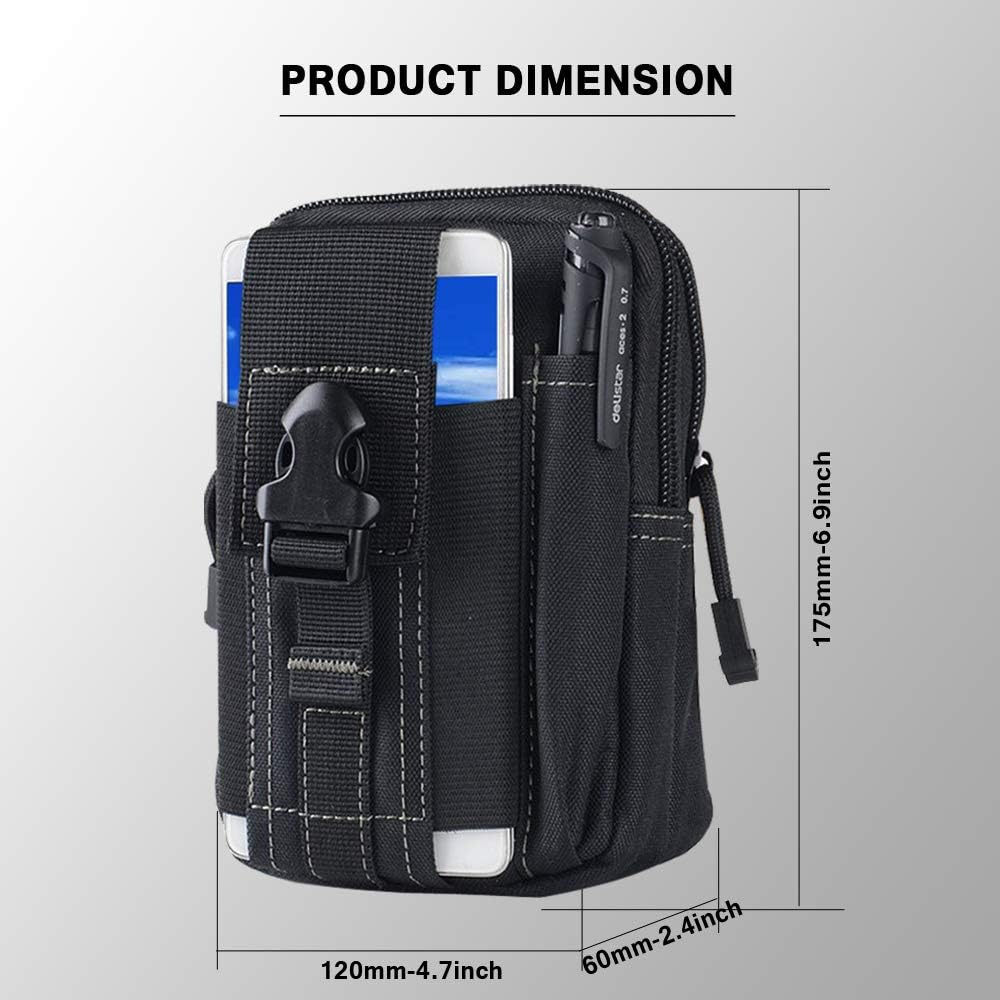 Kantong Sabuk Molle Taktis Tas - Phone Holder ulasan dan harga