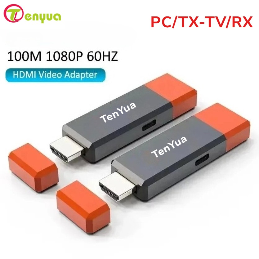 Transmitter Receiver HDMI Nirk - Hdmi Adapter ulasan dan harga