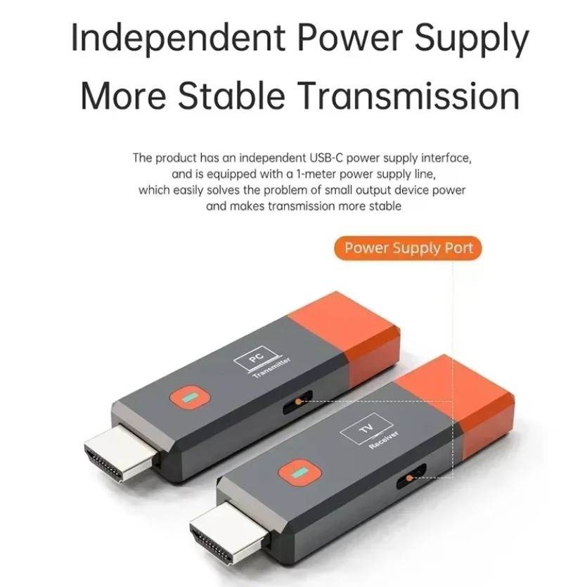 Transmitter Receiver HDMI Nirk - Hdmi Adapter ulasan dan harga