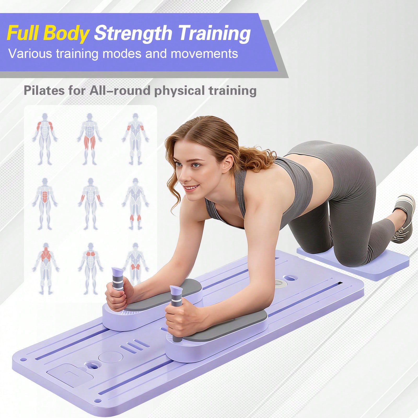 Reformer Pilates dengan Bar, P - Phone Holder ulasan dan harga