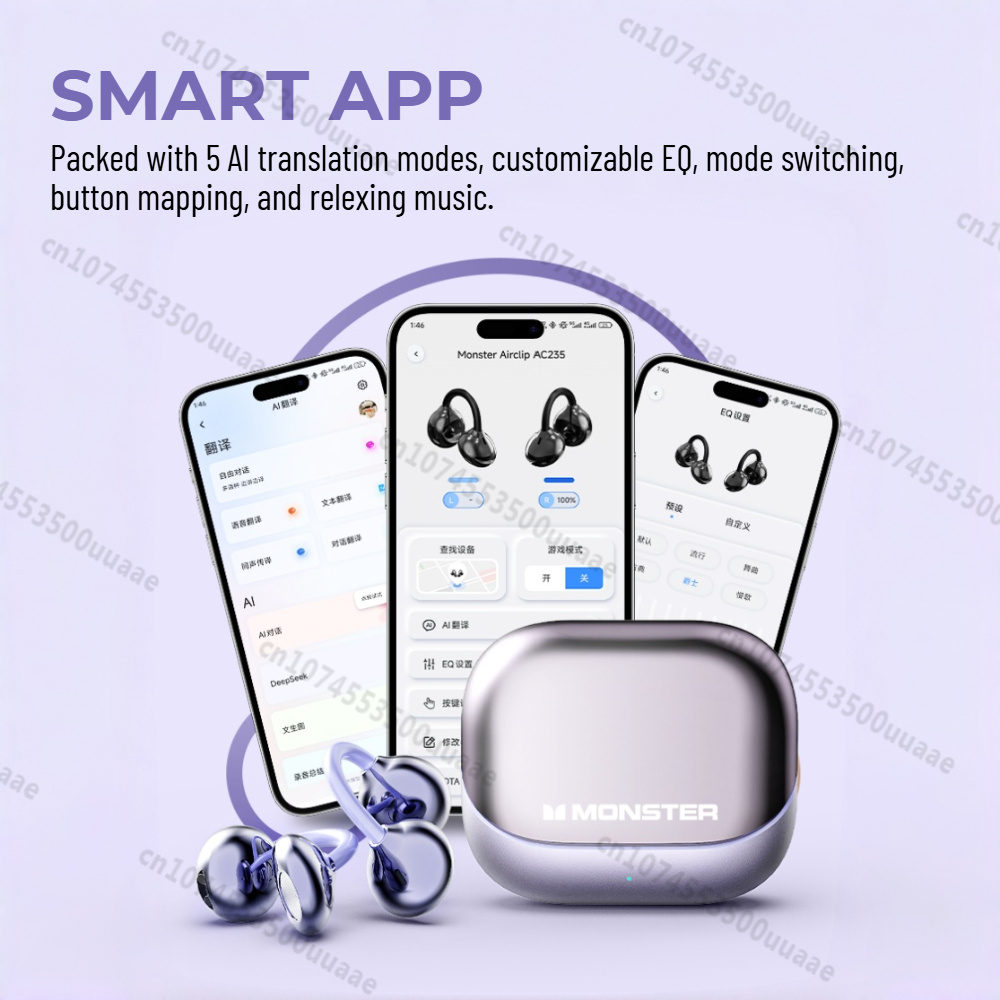 Monster AirClip AC235, earbud  - Wireless Charger ulasan dan harga