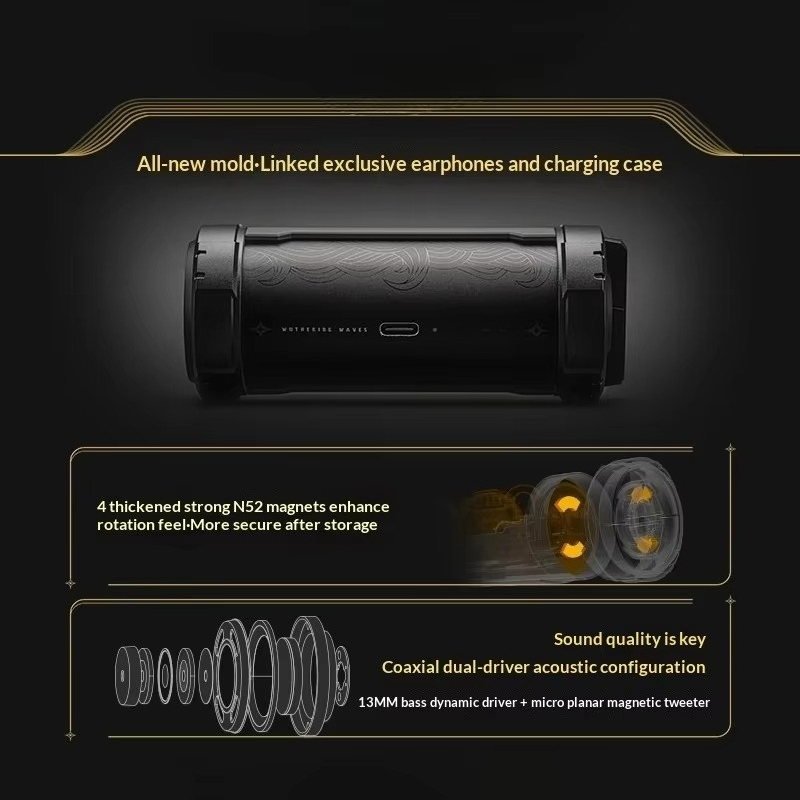[Tersedia] Earphone Wuthering  - Headphones Wireless ulasan dan harga