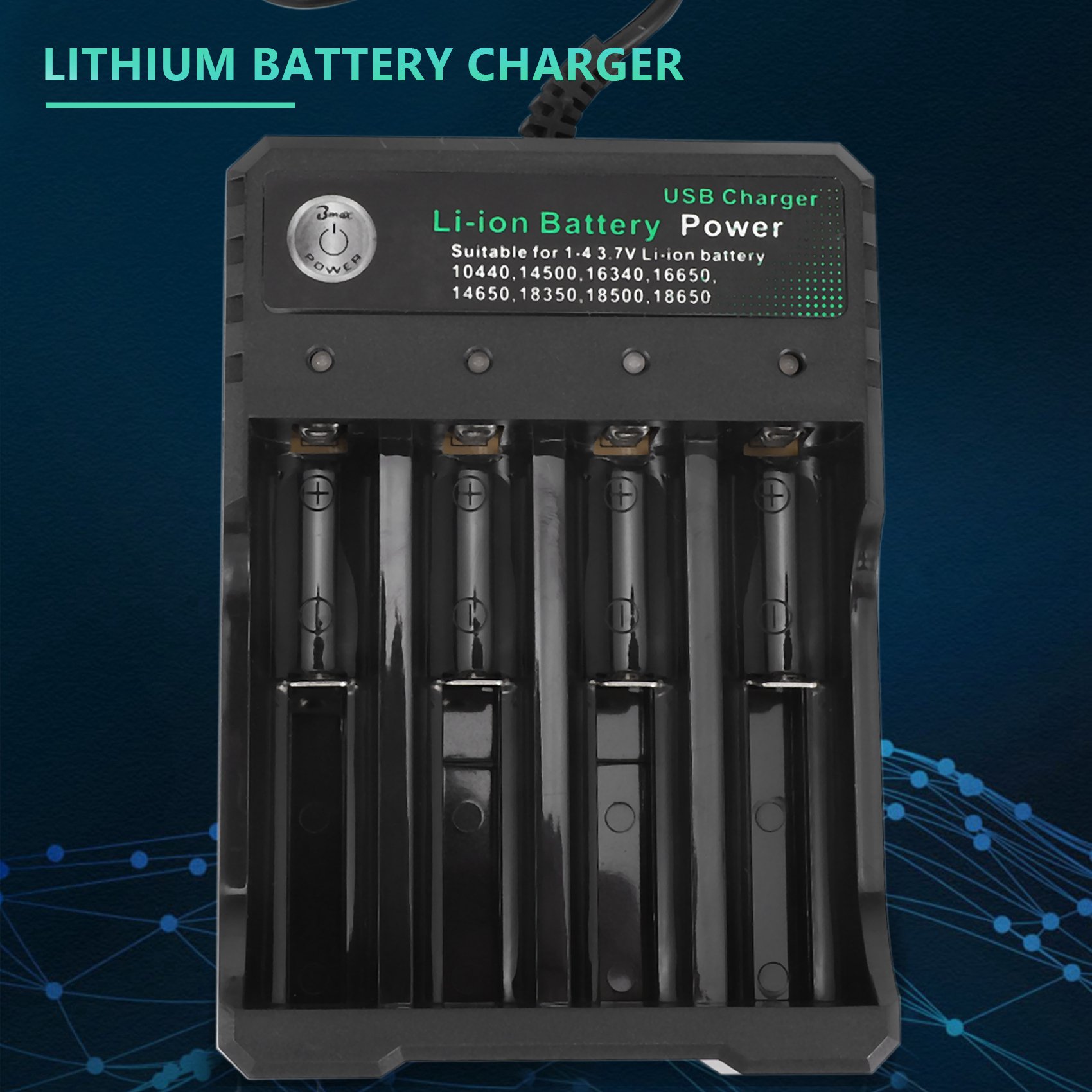 Pengisi Daya Baterai Lithium 1 - Usb Charger ulasan dan harga