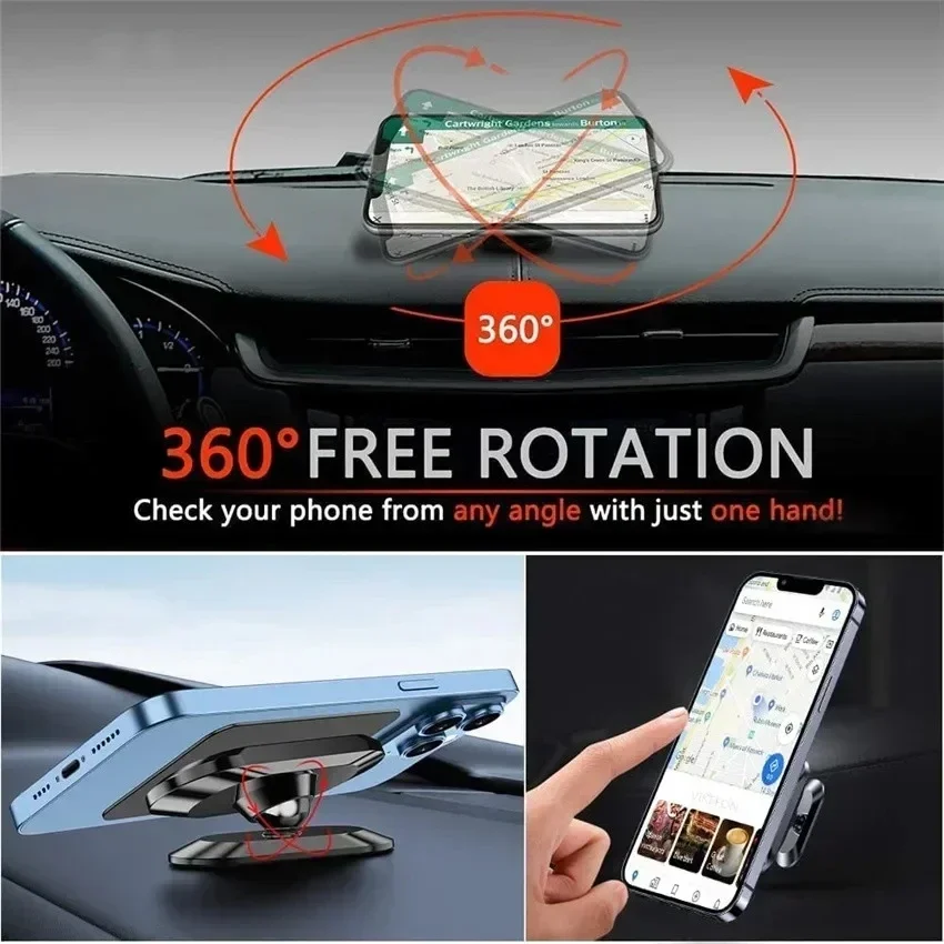 360 °   Penyangga Ponsel Magne - Phone Holder ulasan dan harga