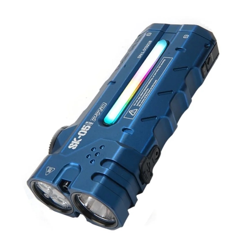 Senter LED Datar yang Kuat 436 - Power Bank ulasan dan harga