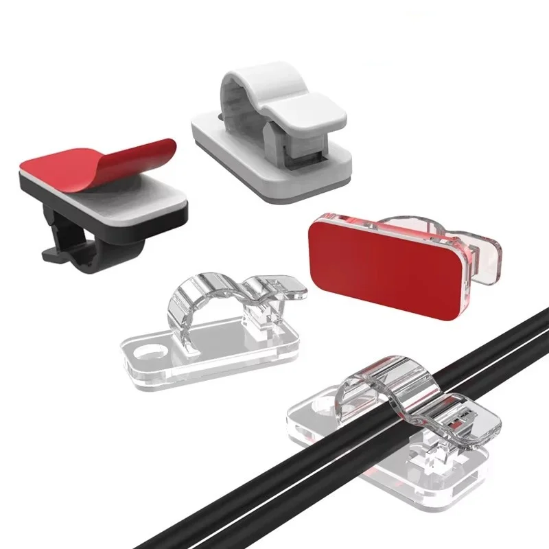 10/50 buah Klip Pengatur Kabel - Cable Organizer ulasan dan harga