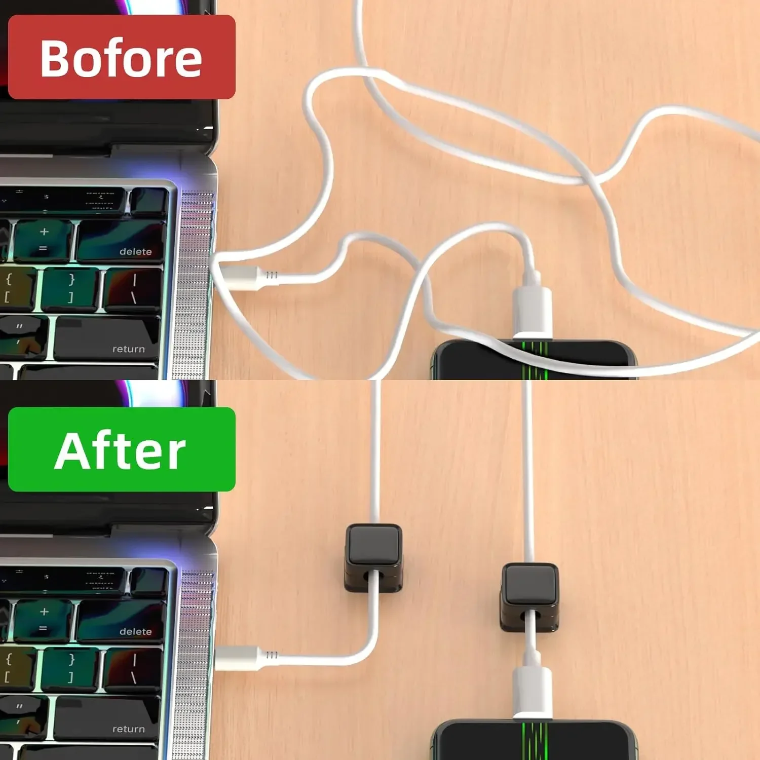 Penyangga Kabel Mini, Pengatur - Cable Organizer ulasan dan harga