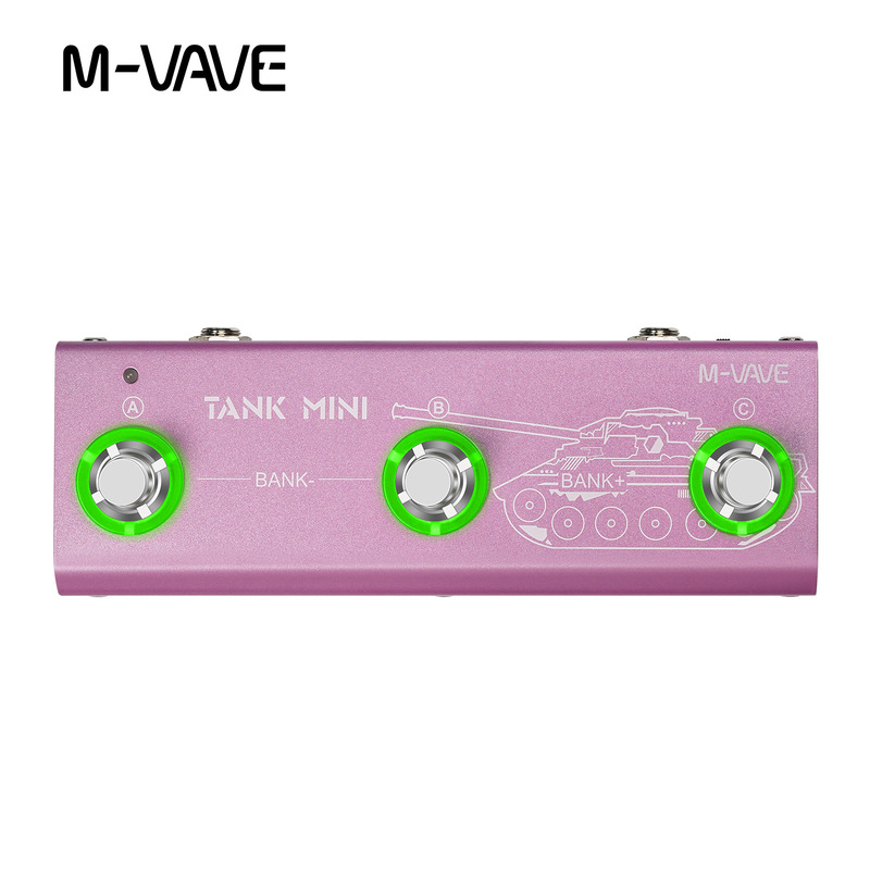 M VAVE Tank Mini, Pedal Efek G - Bluetooth Speaker ulasan dan harga