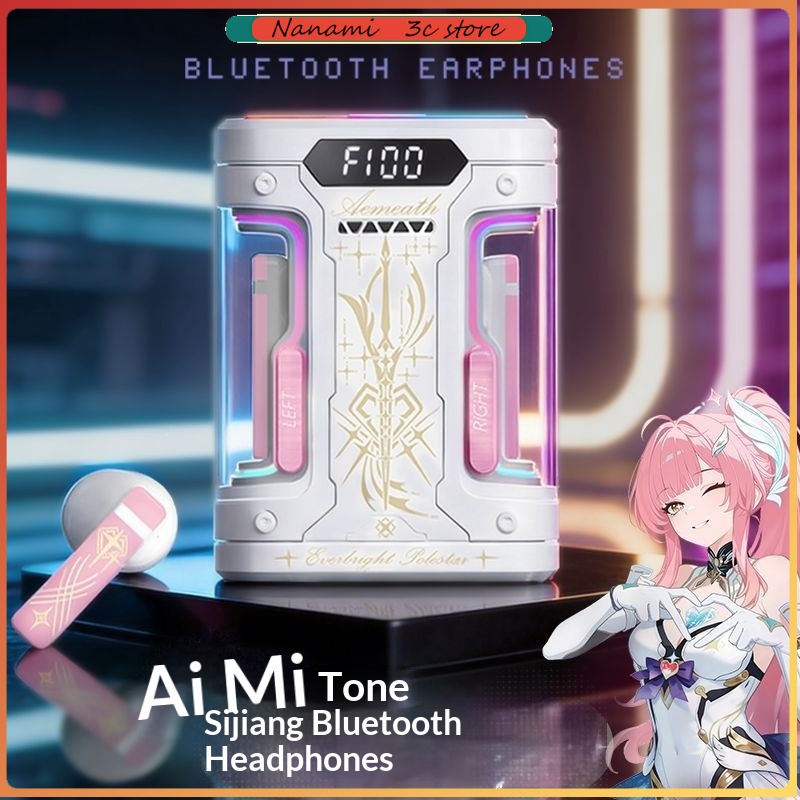 Earphone Bluetooth Anime Elysi - Headphones Wireless ulasan dan harga