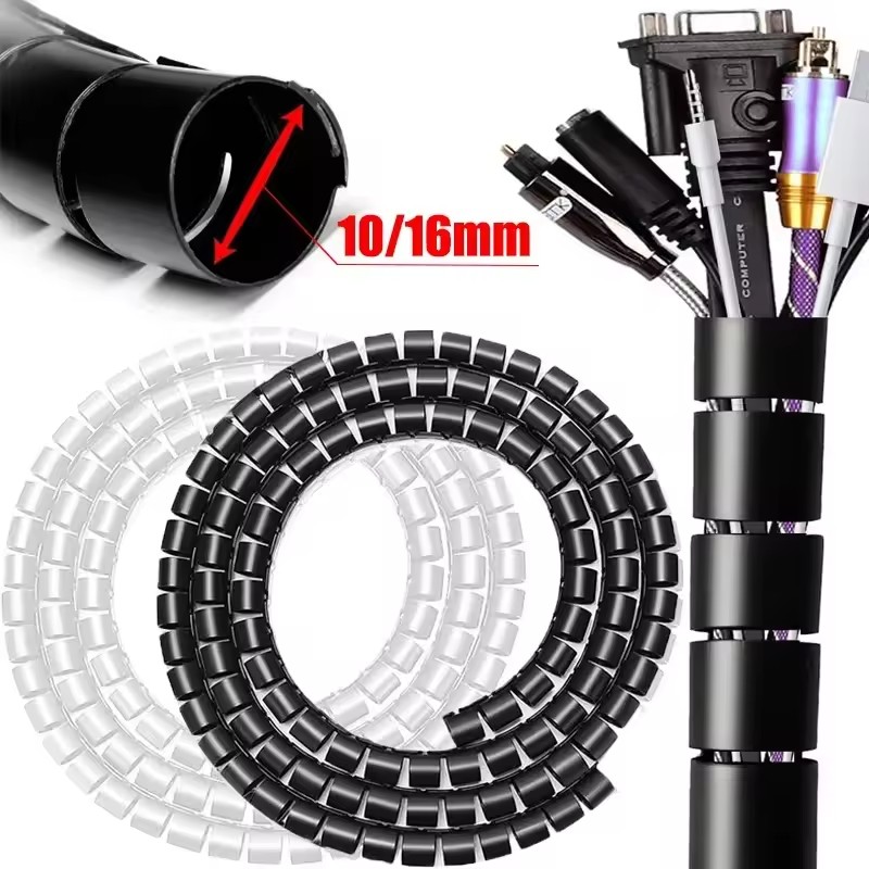 Penutup Kabel Spiral 2M untuk  - Cable Organizer ulasan dan harga
