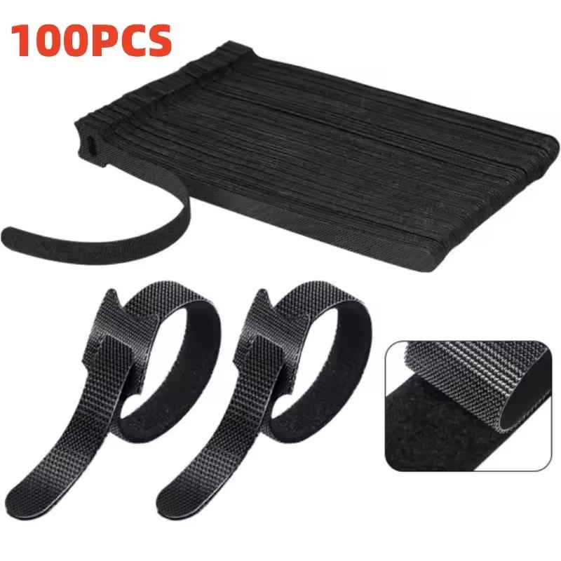 100 buah Pengikat Kabel yang D - Cable Organizer ulasan dan harga