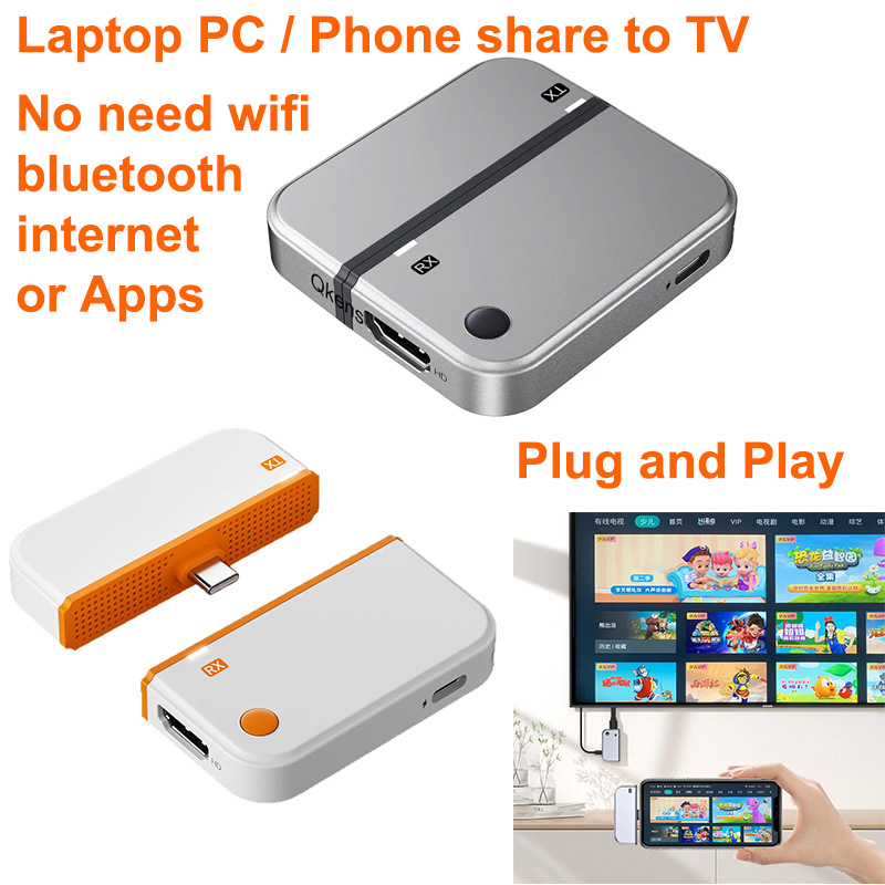 Transmitter Nirkabel Tipe C 50 - Hdmi Adapter ulasan dan harga