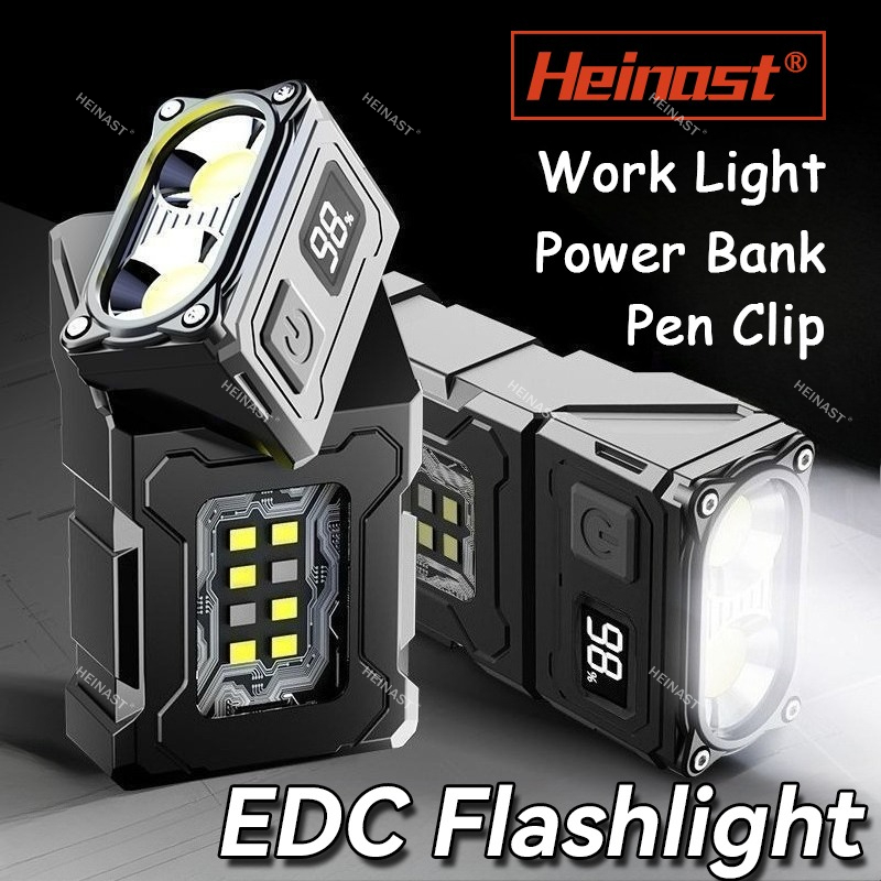Lampu Senter Magnetik Lampu Ke - Power Bank ulasan dan harga